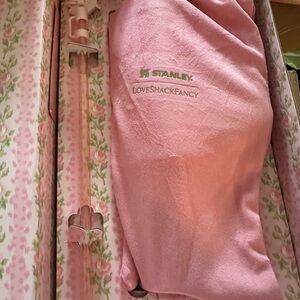 Brand new in box Loveshack Fancy x Stanley 40 oz quencher tumbler!